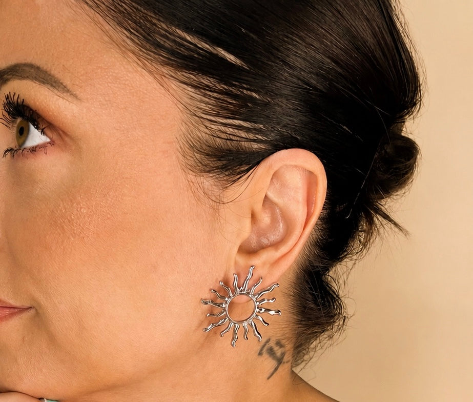 Boucles d’oreilles Soléa argent ☀️✨