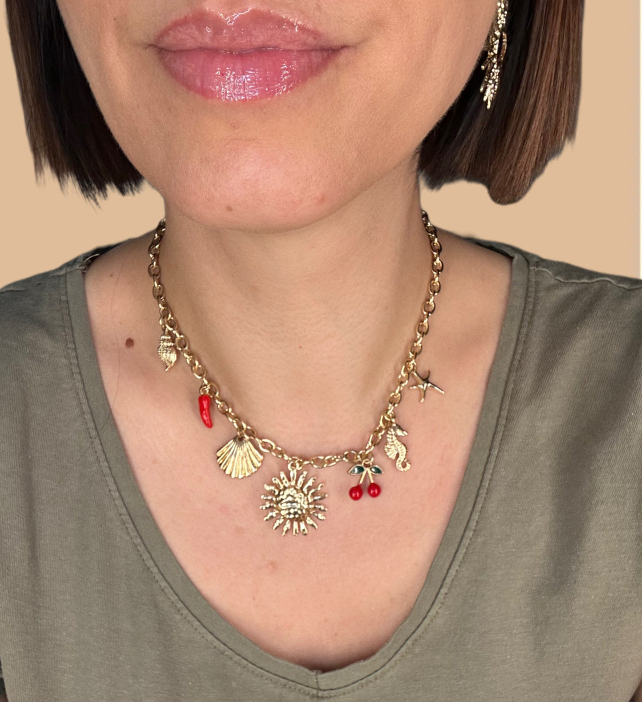 ☀️ Collier “Dolce Vita Solaire”