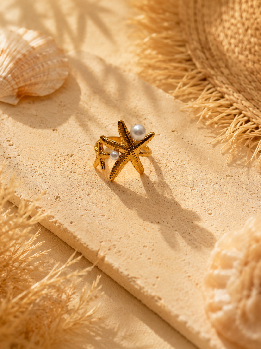 Bague Ariel Or 🧜‍♀️✨