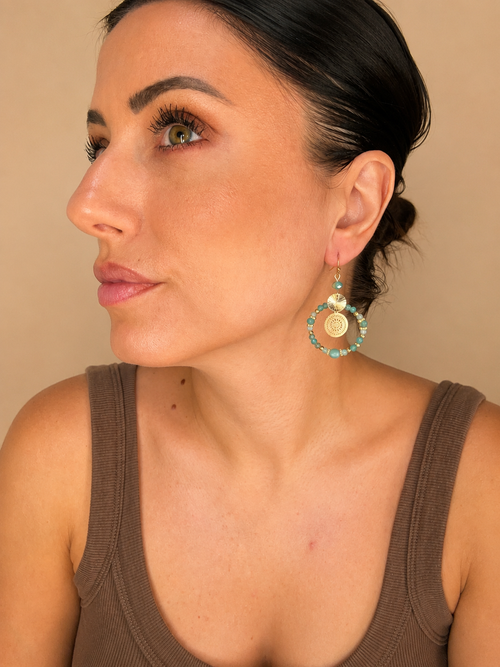 Boucles d’oreilles Azur 💙✨