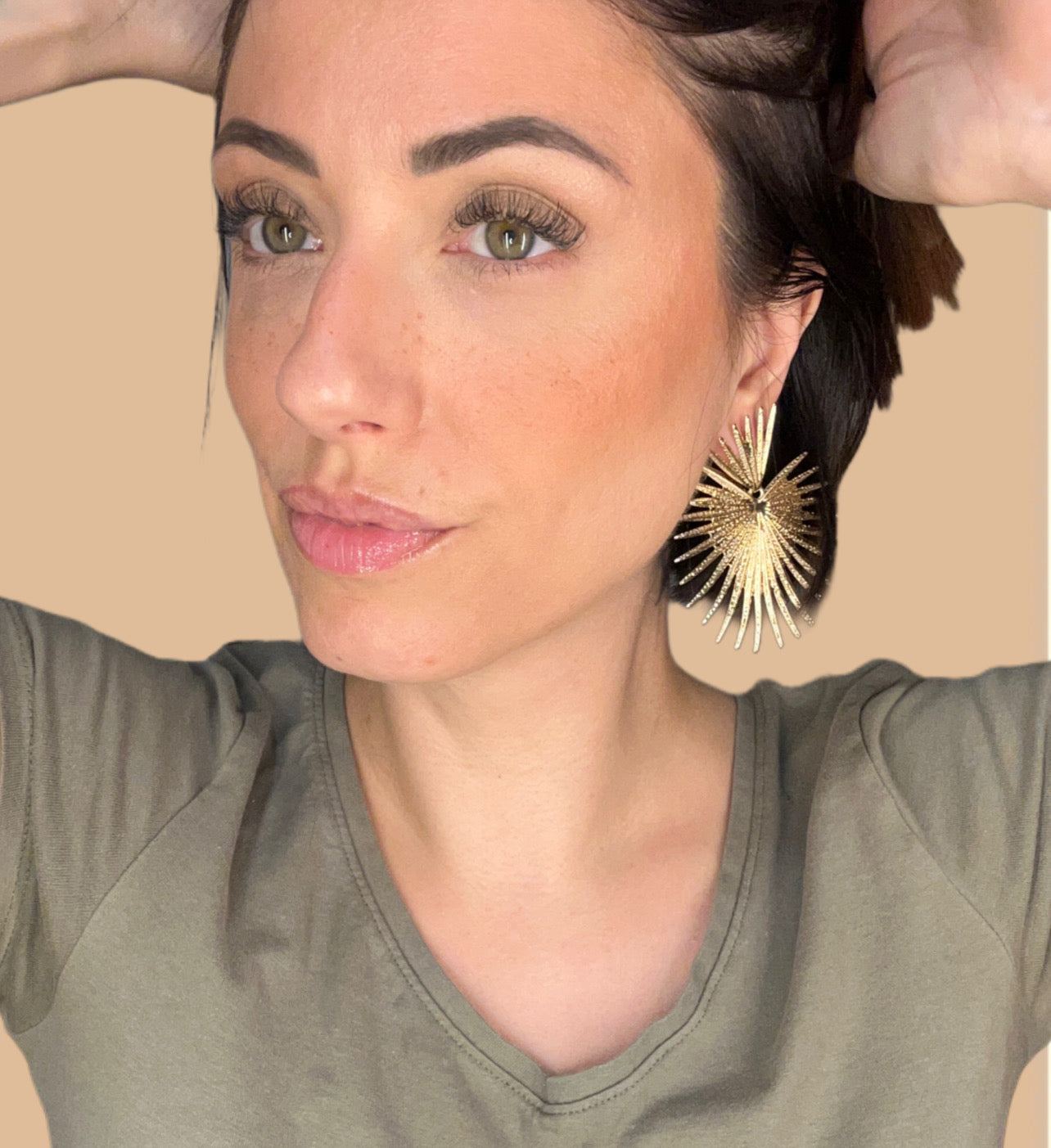 ☀️ Boucles “Soleil Impérial”