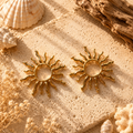 Boucles d’oreilles Soléa doré ☀️✨
