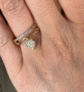 💛 Bague “Love Chain”