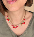 🍒 Collier Cerises Love