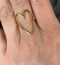 🤍 Bague cœur