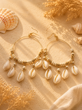 Boucles d’oreilles Lagune 🌊🐚