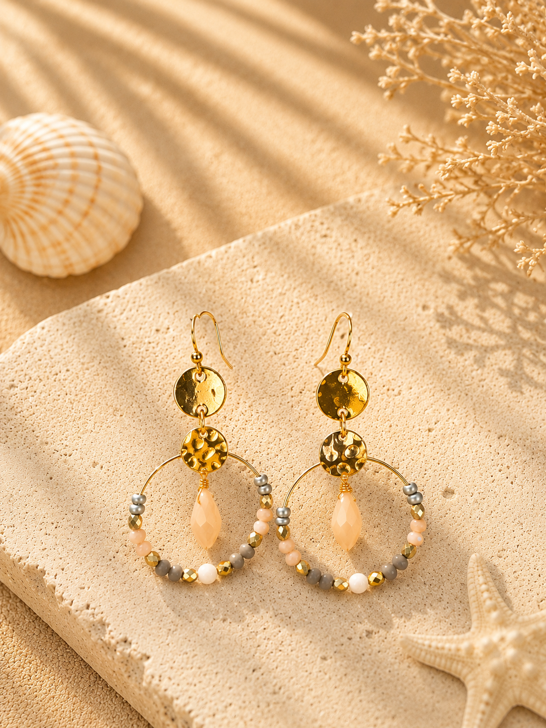 Boucles d’oreilles Coralia 🪸✨