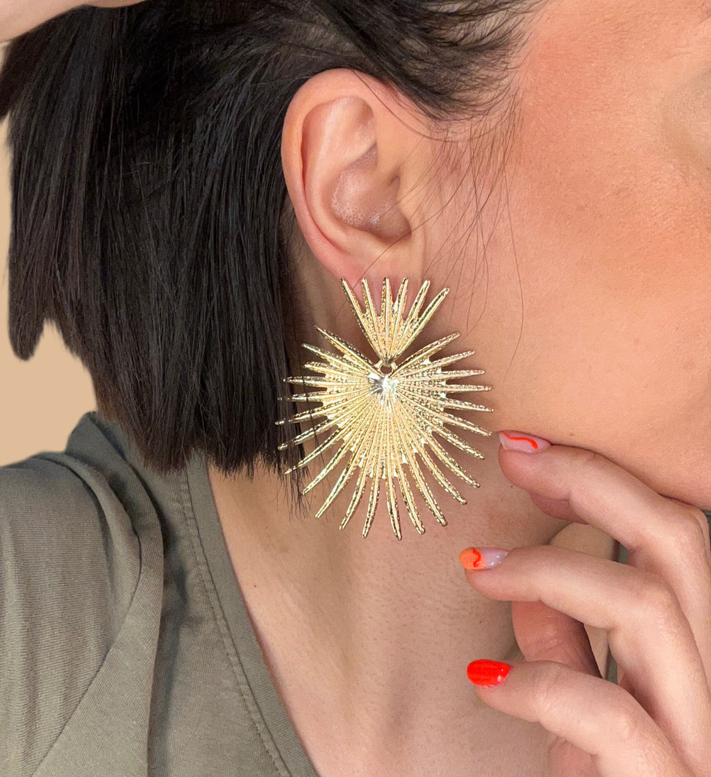 ☀️ Boucles “Soleil Impérial”
