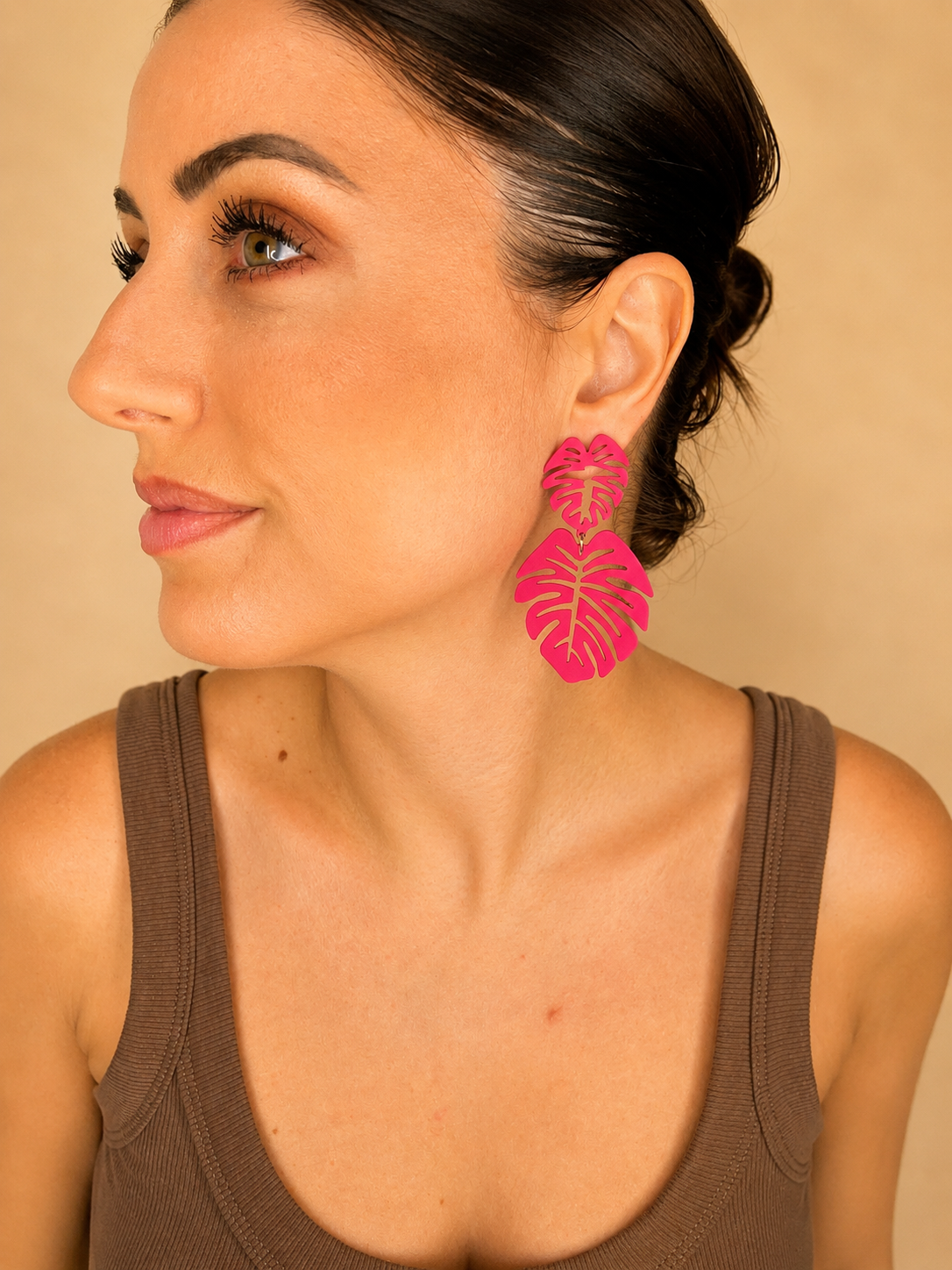 Boucles d’oreilles Fuchsia 🌺✨
