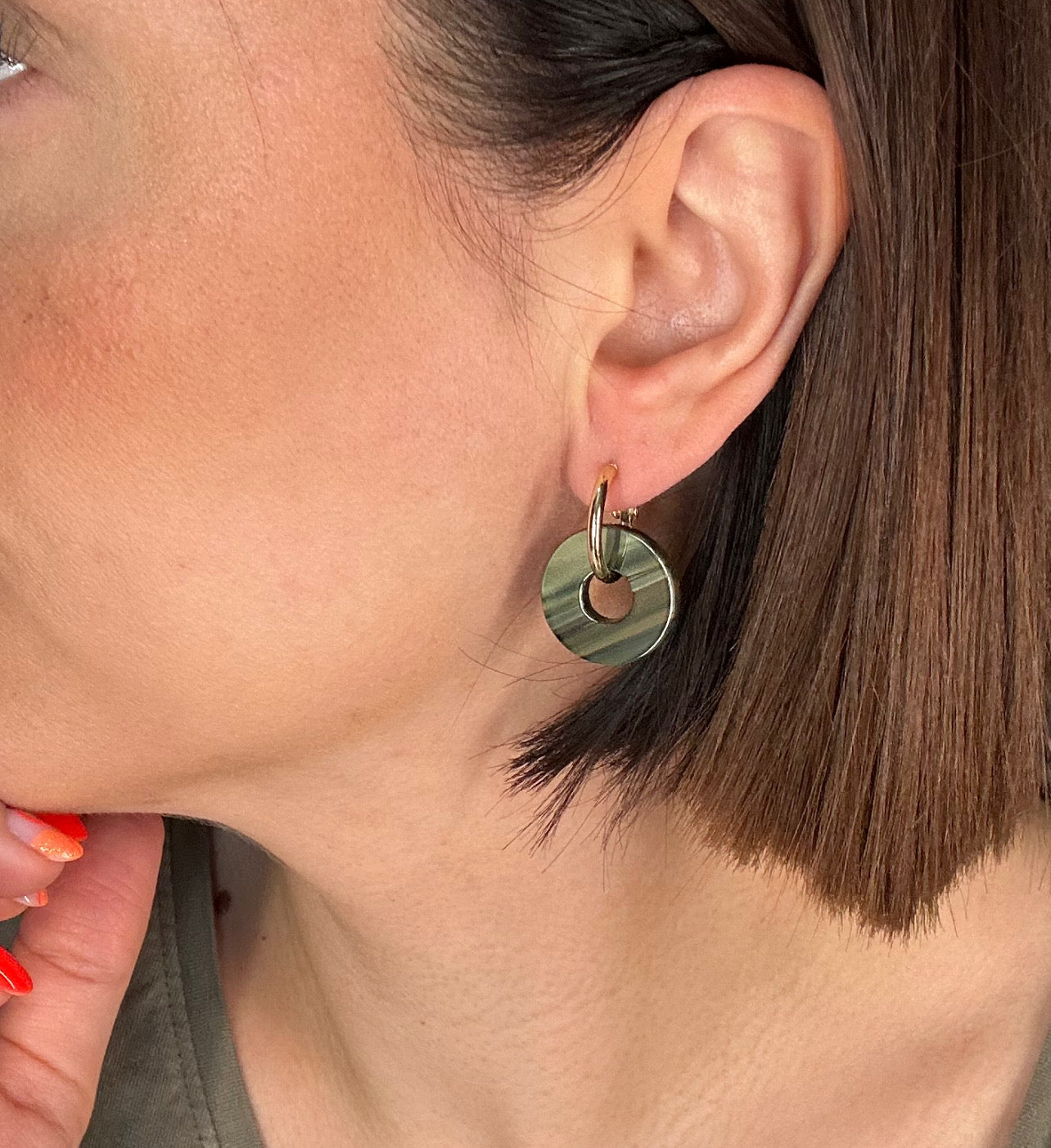 🤎 Boucles “Tigre Élégance”