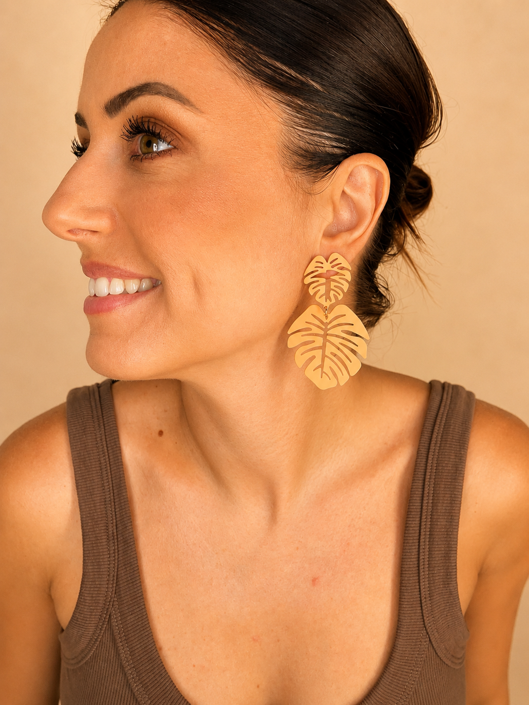 Boucles d’oreilles Terracotta 🤎
